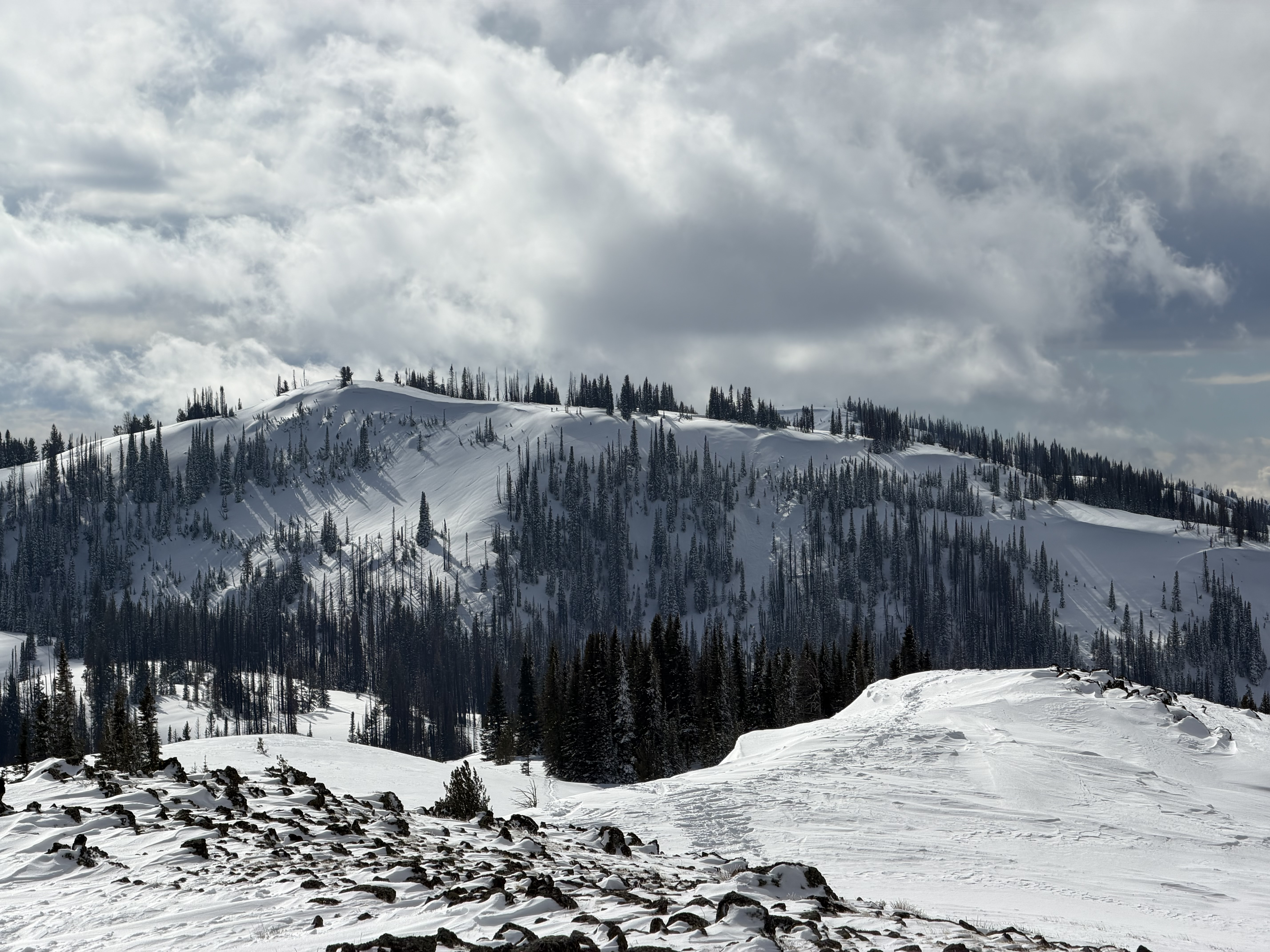 Looking at the next ridge over